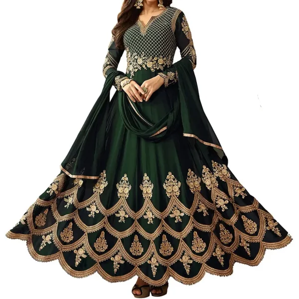 High Quality Women Pakistani Traditional Pakisthani Dress 2023 Latest Design - Image 2